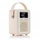View Quest Retro Mini DAB, DAB+ & FM Radio, Bluetooth Speaker & Alarm